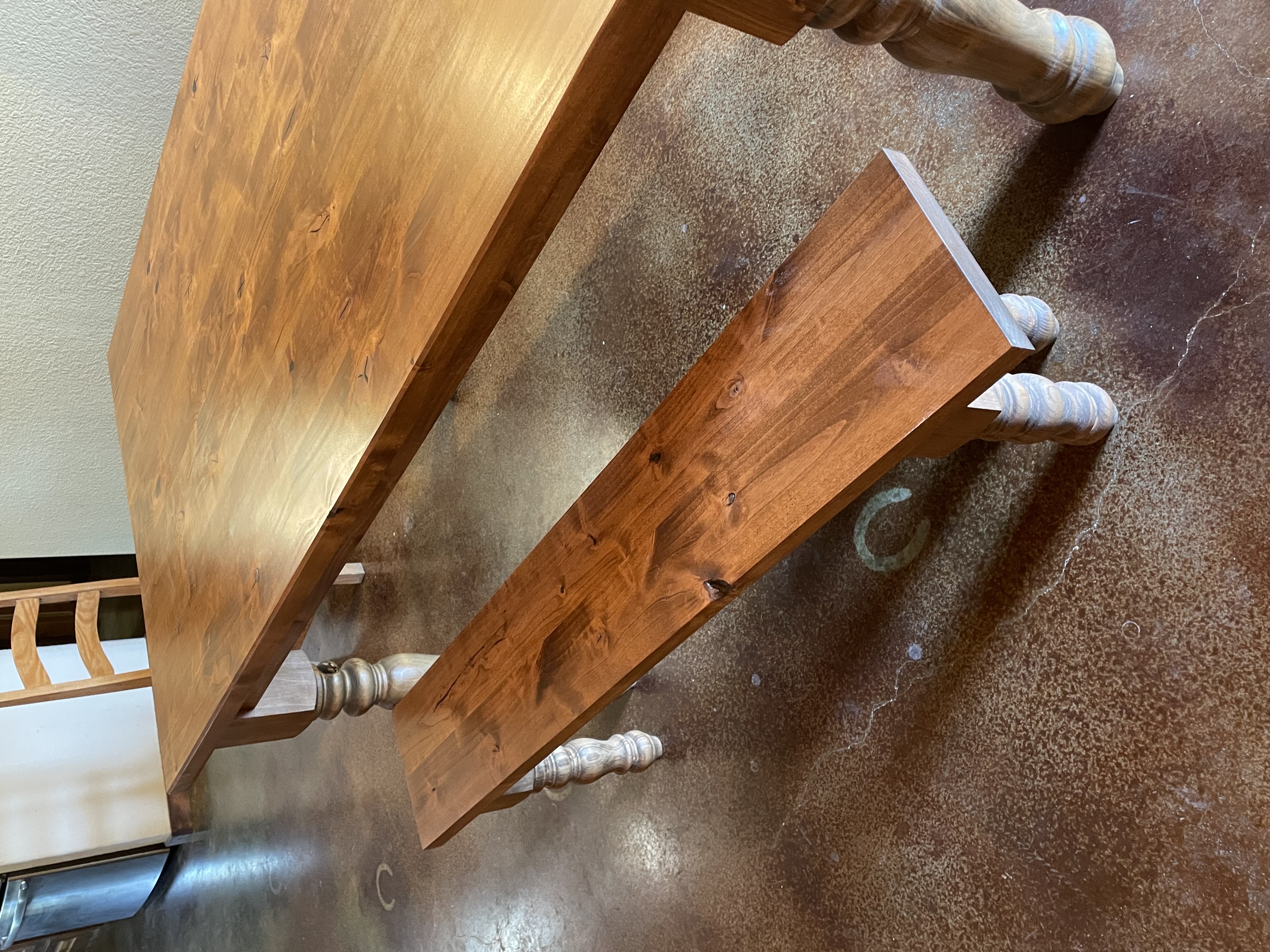 Stained Bench